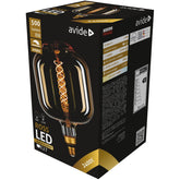 Avide Λάμπα LED Jumbo Ross 8W E27 2400K Ντιμαριζόμενο 180x295mm